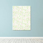 Wilde rozen canvas afdruk (Insitu (Houten vloer))