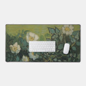 Wilde Rozen door Vincent van Gogh Bureaumat (Keyboard & Muis)
