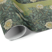 Wilde rozen door Vincent van Gogh Cadeaupapier (Rol Hoek)