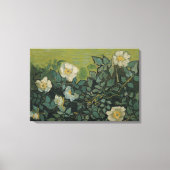 Wilde Rozen door Vincent van Gogh Canvas Afdruk (Voorkant)