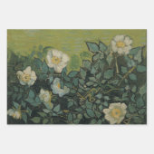 Wilde Rozen door Vincent van Gogh Inpakpapier Vel (Voorkant 3)