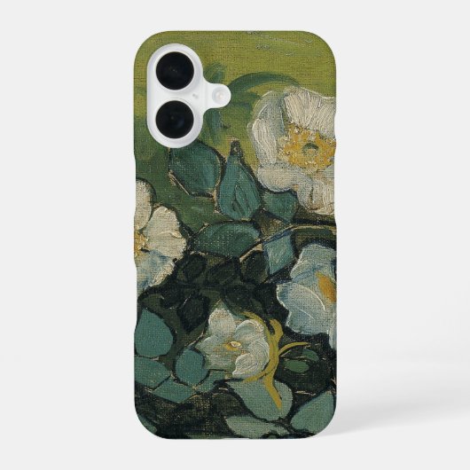 Wilde Rozen door Vincent van Gogh iPhone 16 Hoesje (Achterkant)