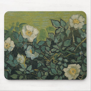 Wilde rozen door Vincent van Gogh Muismat