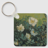 Wilde Rozen door Vincent van Gogh Sleutelhanger (Voorkant)