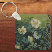 Wilde Rozen door Vincent van Gogh Sleutelhanger (Voorkant)