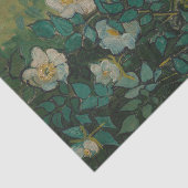 Wilde Rozen door Vincent Van Gogh Tissuepapier (Detail)