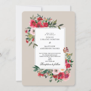 Wilde Rozen en Doodbleek Kaart