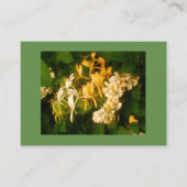 Wilde Rozen en kamperfoelie Visitekaartje (Voorkant)