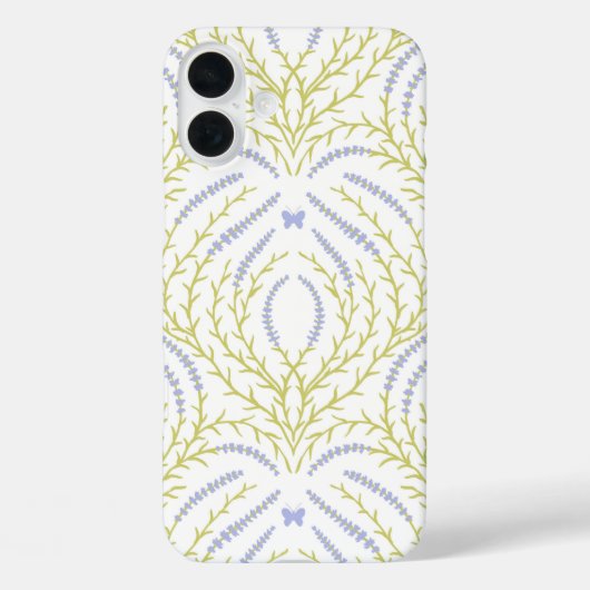 Wilde rozen en vlinders /roze/lichtgroen/geel Case-Mate iPhone case (Achterkant)