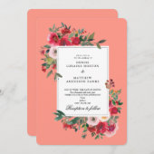 Wilde Rozen en woestijnbloemen Kaart (Voorkant / Achterkant)