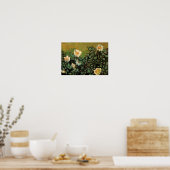 Wilde Rozen (F597) Van Gogh Fine Art Poster (Keuken)