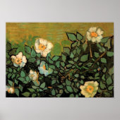 Wilde Rozen (F597) Van Gogh Fine Art Poster (Voorkant)