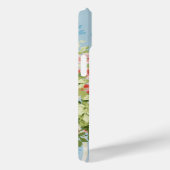 WILDE ROZEN ,GROENE BLADEREN ,VLIEGENDE VOGEL IN B Case-Mate iPhone CASE (Achterkant / Rechts)