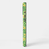 Wilde rozen in geel en groen iPhone hoesje (Linkerkant)