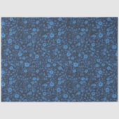 Wilde rozen in het blauw tissuepapier (Voorkant)