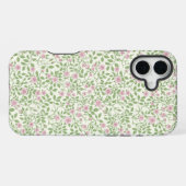 Wilde rozen iPhone hoesje (Achterkant horizontaal)
