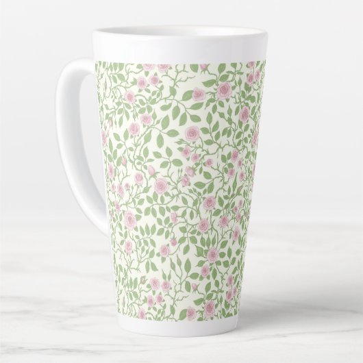 Wilde rozen latte mok (Linkerhoek)