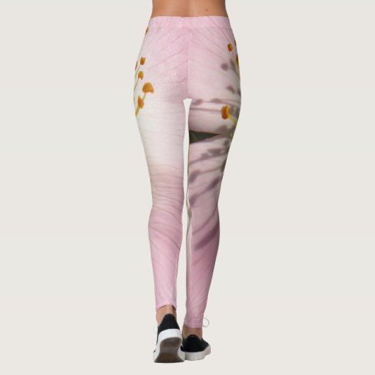 Wilde rozen leggings (Achterkant)