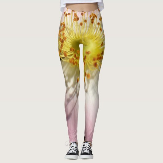 Wilde rozen leggings (Voorkant)