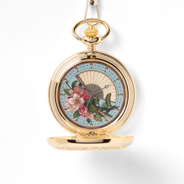 WILDE ROZEN MET VENTILATOR HORLOGE (Voorkant)