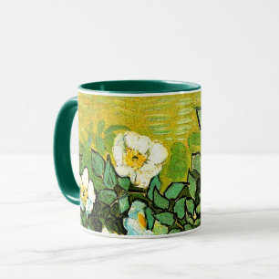 Wilde Rozen, mooi schilderij van Vincent van Gogh Mok