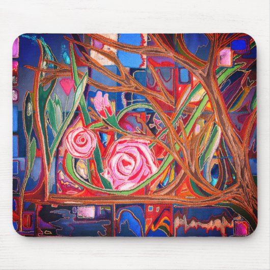 Wilde rozen muismat (Voorkant)