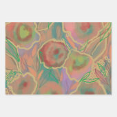 Wilde Rozen Multicolored Inpakpapier Vel (Voorkant 3)