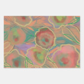 Wilde Rozen Multicolored Inpakpapier Vel (Voorkant 2)