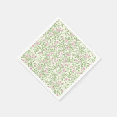 Wilde rozen servet (Hoek)