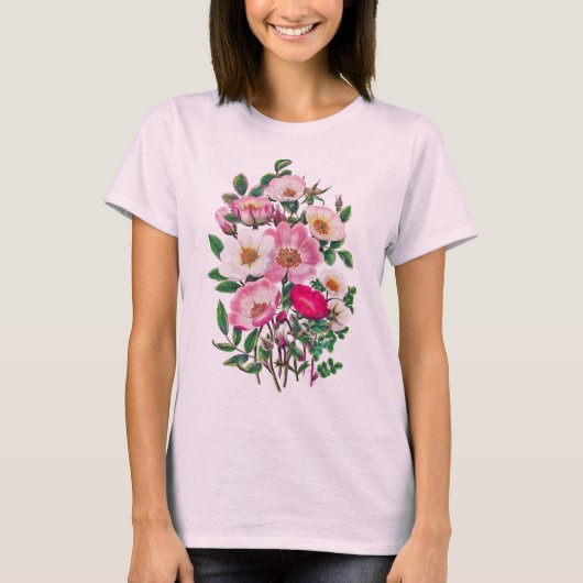 Wilde Rozen T-shirt (Voorkant)