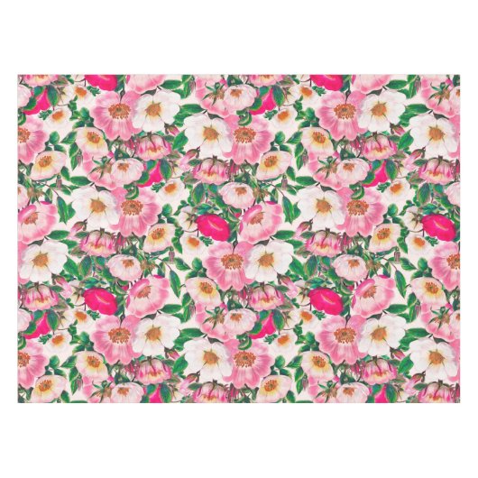 Wilde Rozen Tafelkleed (Voorkant (Horizontaal))