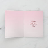 Wilde Rozen Valentijn Feestdagen Kaart (Binnen)