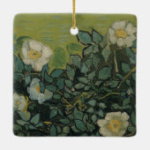 Wilde Rozen van Vincent van Gogh Keramisch Ornament (Achterkant)