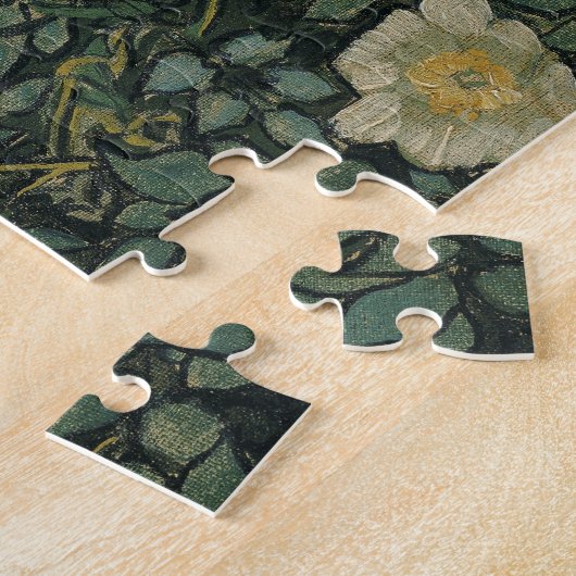 Wilde Rozen van Vincent van Gogh Legpuzzel (Zijkant)
