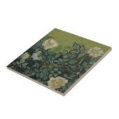 Wilde Rozen van Vincent van Gogh Tegeltje (Zijkant)