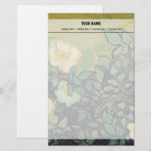Wilde Rozen, Vincent van Gogh. Briefpapier (Voorkant / Achterkant)