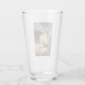 Wilde Rundvee van Chillingham (Koe) Glas (Achterkant)