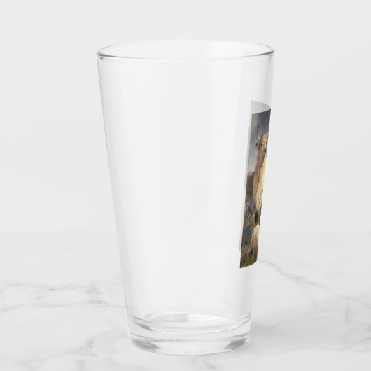 Wilde Rundvee van Chillingham (Koe) Glas (Rechts)