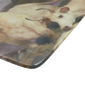 Wilde Rundvee van Chillingham (Koe) Snijplank (Hoek)