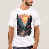 Wilde rust t-shirt (Voorkant)