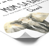 Wilde safari dieren - mom-osa bar poster (Hoek)