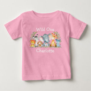 Wilde Safari Dieren Roze
