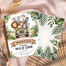 Wilde Safari Jungle Feestje voor de Kleine