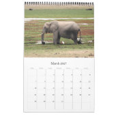 wilde safari kalender (Mar 2027)