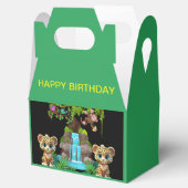 WILDE SCHATTIGEE JAGUAR VERJAARDAG BEDANKDOOSJES (Geopend)