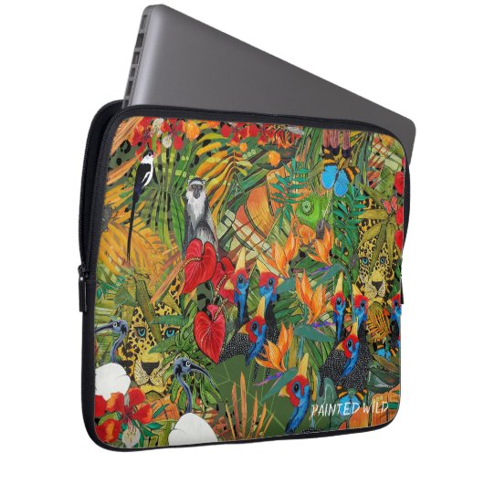 wilde schepping laptop sleeve (Voorkant Rechts)