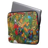 wilde schepping laptop sleeve (Voorkant Links)