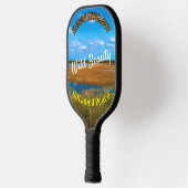 Wilde Schoonheid Ongetemde Vrede Everglades Schild Pickleball Paddle (Links)