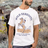 Wilde sereniteit t-shirt