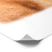 Wilde Spaanse mosterangpaarden Fantasy Art Poster (Hoek)